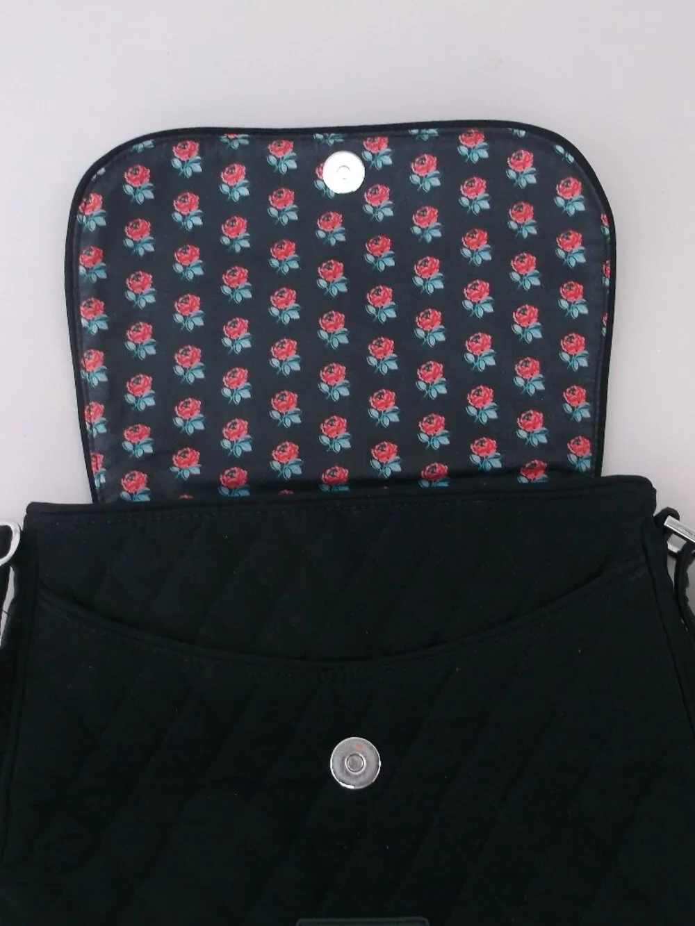 Elegant Black Quilted Vera Bradley 2‑Bag Bundle – Formal & Chic